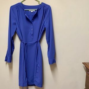 Lilac LOFT shirtdress